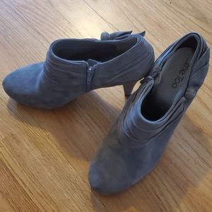 Grey booties DONATED